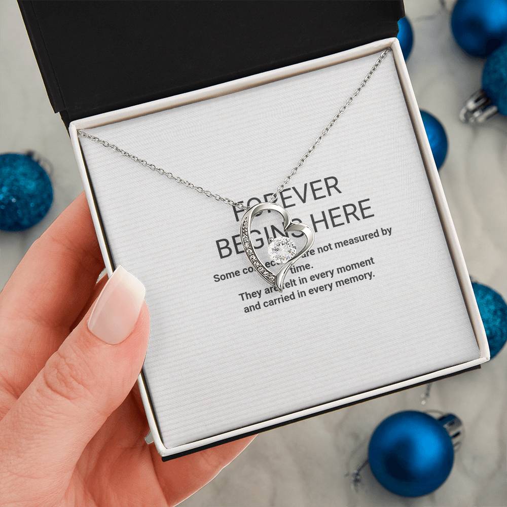 Forever Love Necklace in gift-ready box