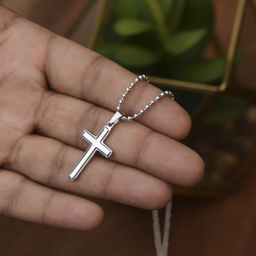 Artisan Cross Necklace product view
