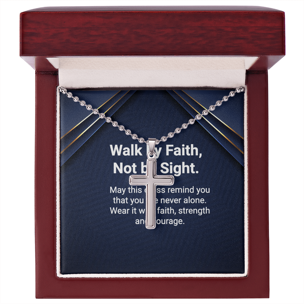 Artisan Cross Necklace alternate view