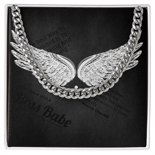 Stainless-steel Cuban Link Chain product view