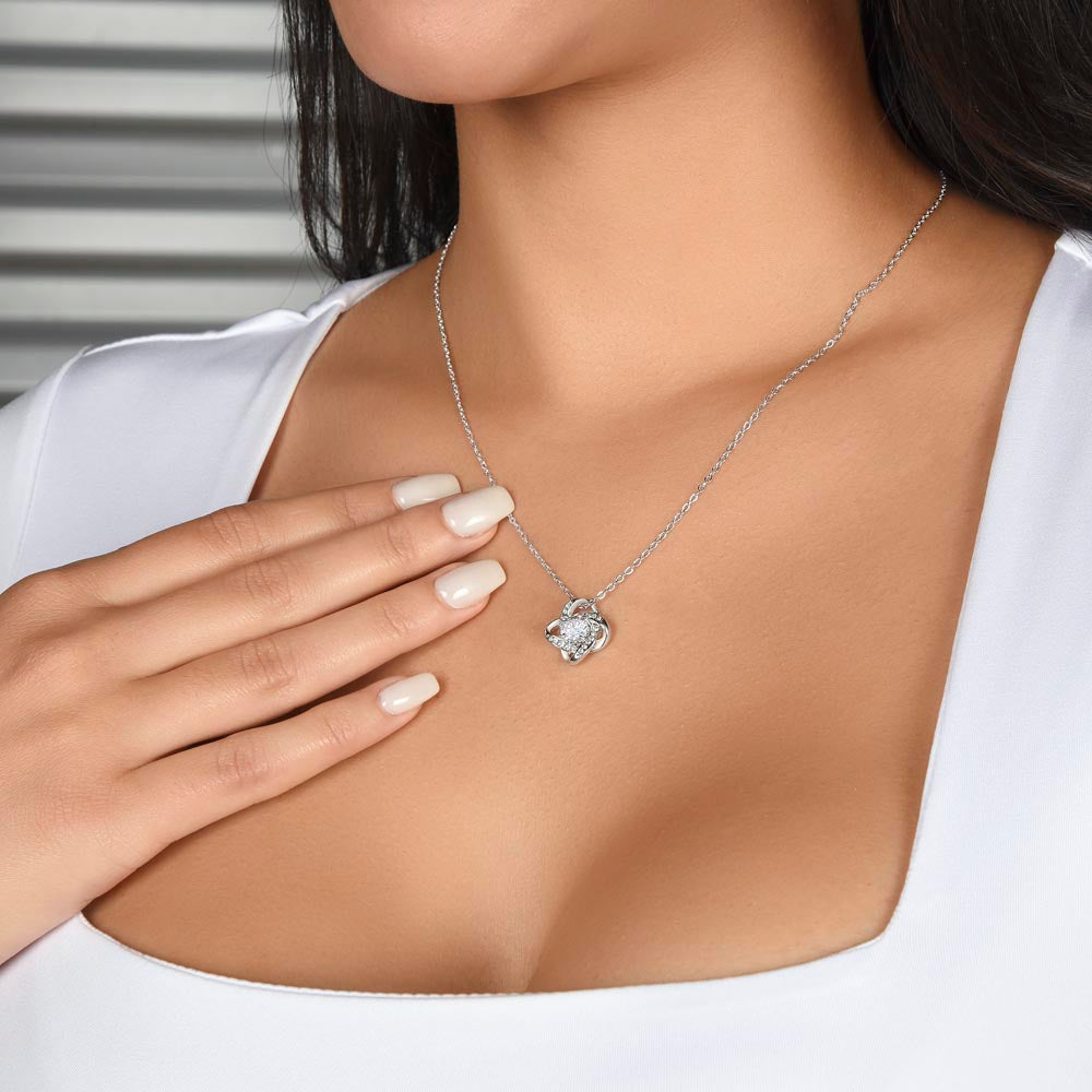 Love Knot Necklace alternate product view