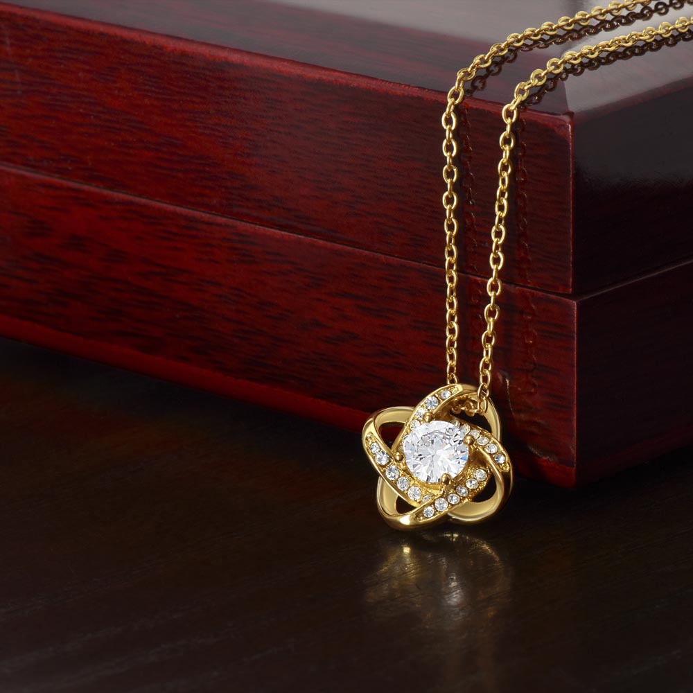 Love Knot Necklace in gift-ready box
